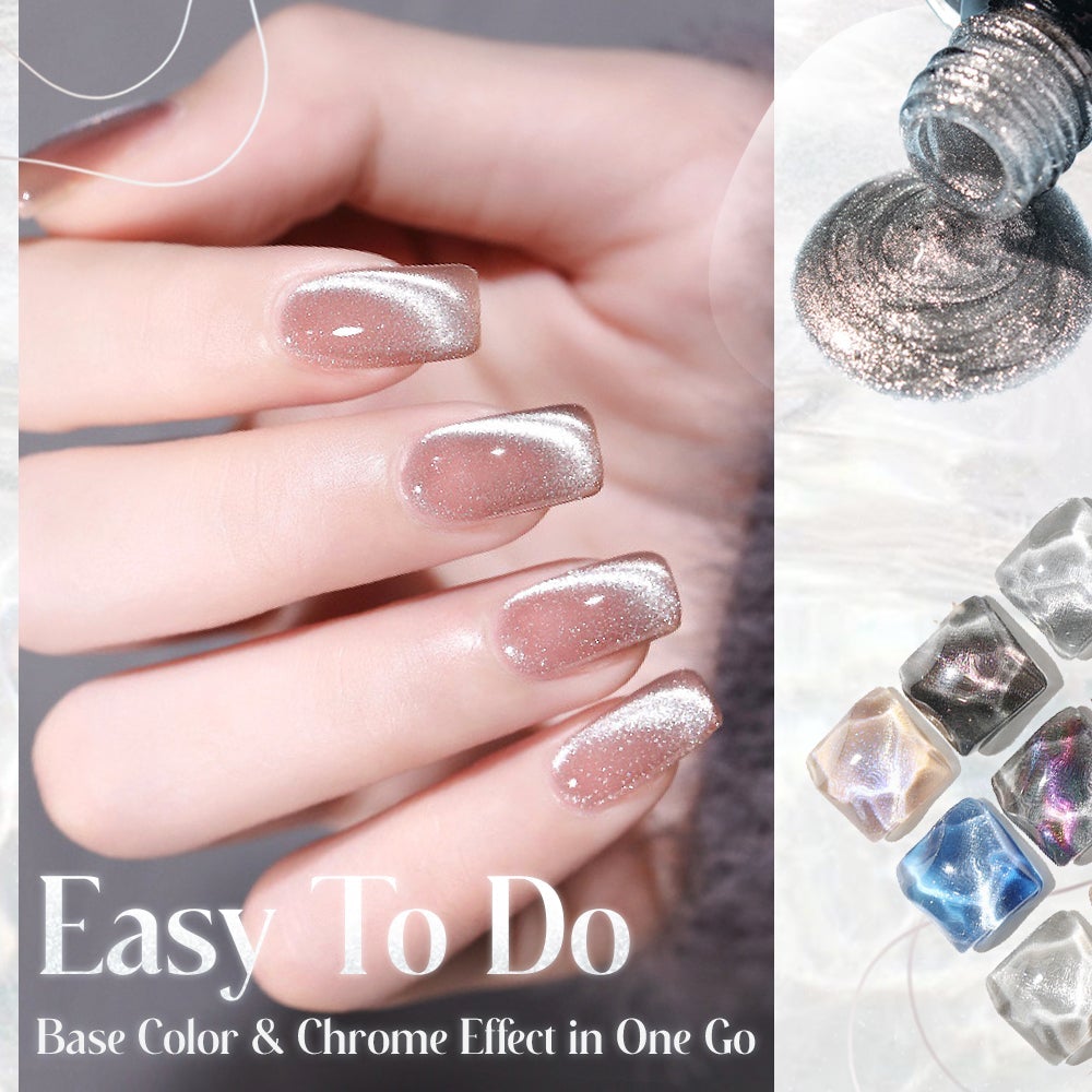 CelestiShine™ — Command Attention with Mesmerizing Galaxy Nails That Glow On Demand