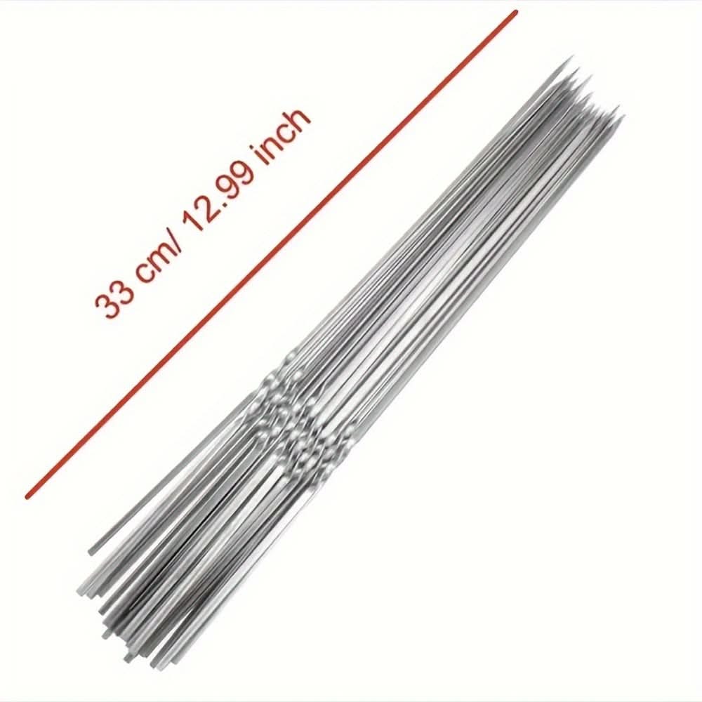 Stainless Steel Skewers Set for BBQ Cooking