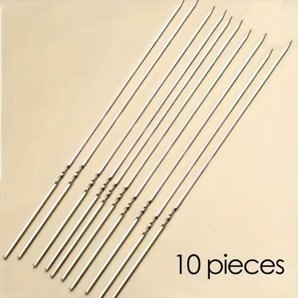 Stainless Steel Skewers Set for BBQ Grilling