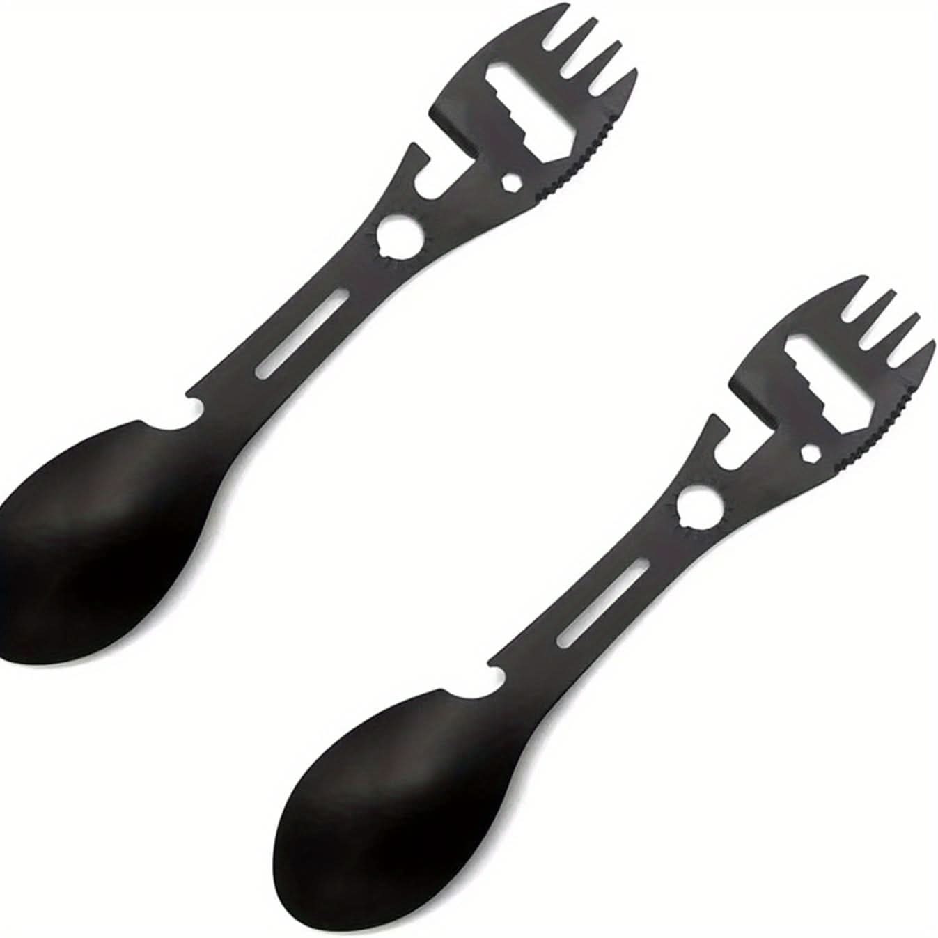 Multifunctional Camping Spork Tool for Outdoor Meals