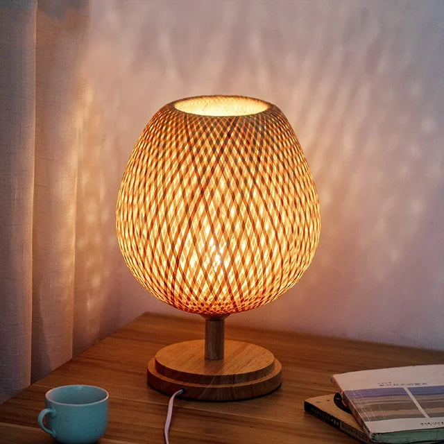 Naturlamp | Retro Bamboo Desk Lamp