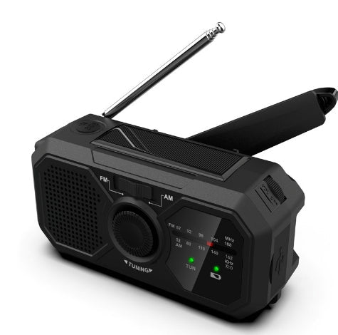 Ultimate Survival Radio – Solar and Hand Crank Power
