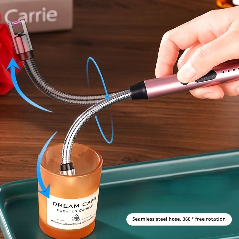 Travel-Friendly Windproof Lighter for Outdoor Cooking