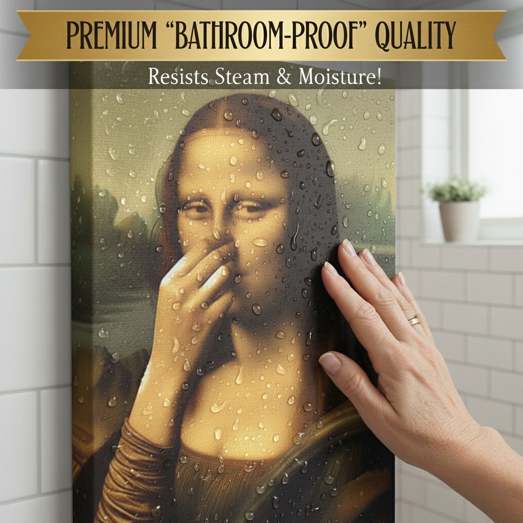 QuipCanvas™ — Turn Your Bathroom Into a Bold, Humorous Haven That Lasts Through Every Steamy Shower