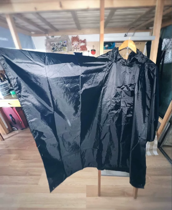 Multi-Functional Waterproof Hooded Poncho – Tarp and Sleeping Bag Protector
