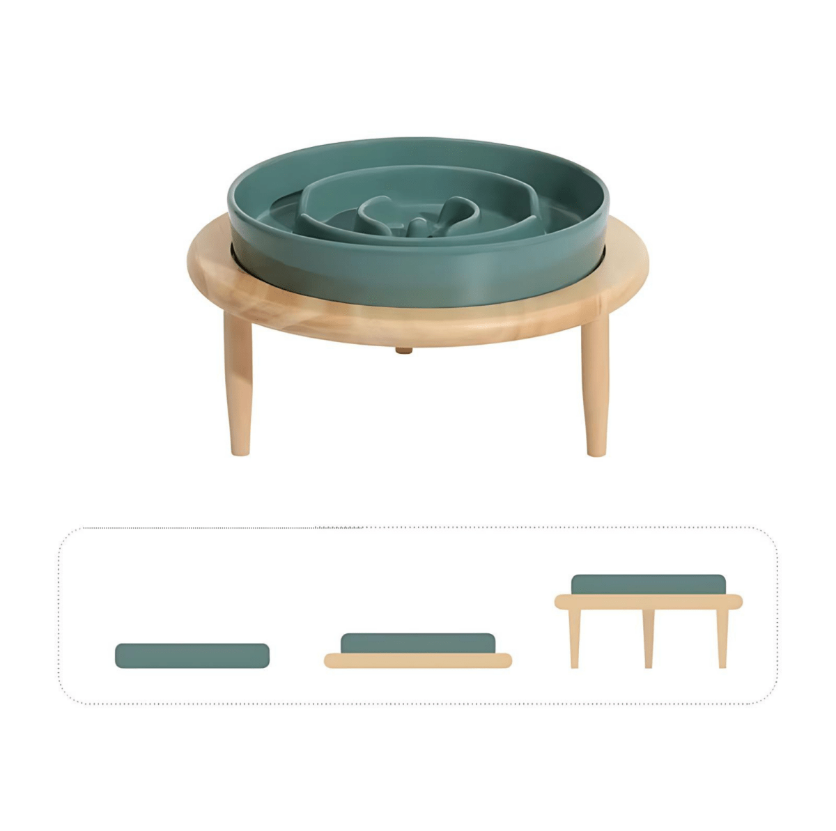 Stylish Ceramic Pet Bowl for Healthy Feeding Habits