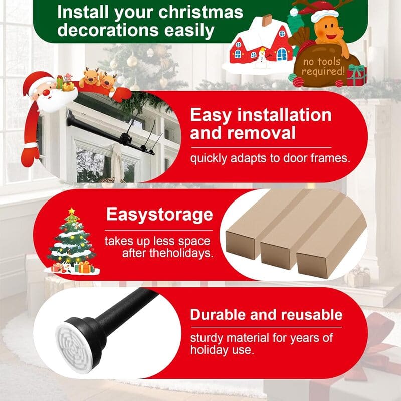 GlideFest™ — Secure Your Holiday Magic with Flawless, Damage-Free Decorating