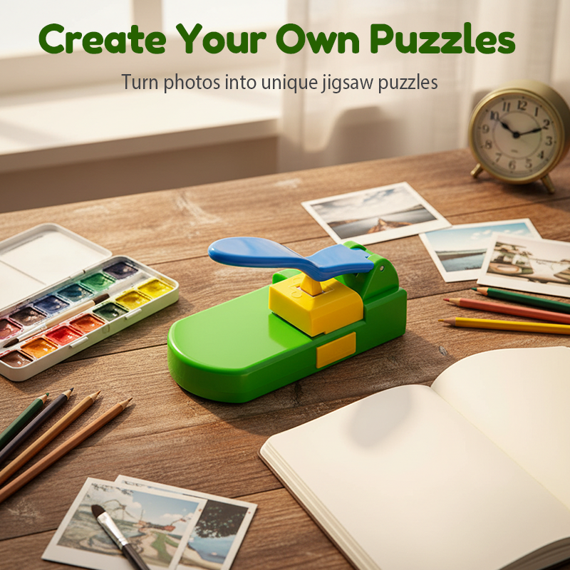 DIY Puzzle Creator with Storage – Craft Your Own Puzzles