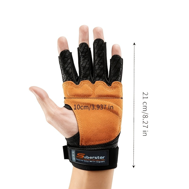 PowerGrip – Enhanced Weightlifting Gloves for Optimal Performance