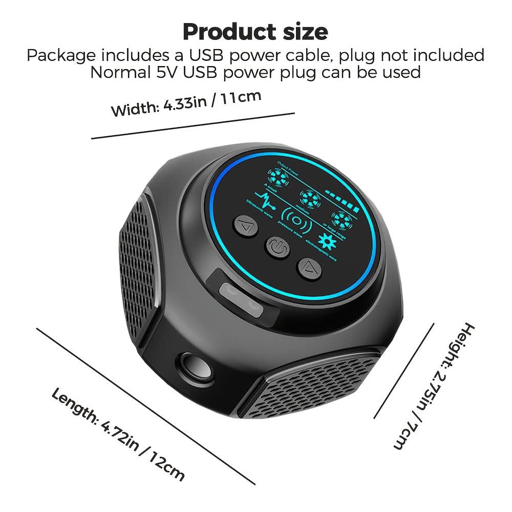 360° Ultrasonic Pest Control Device for Home and Attic