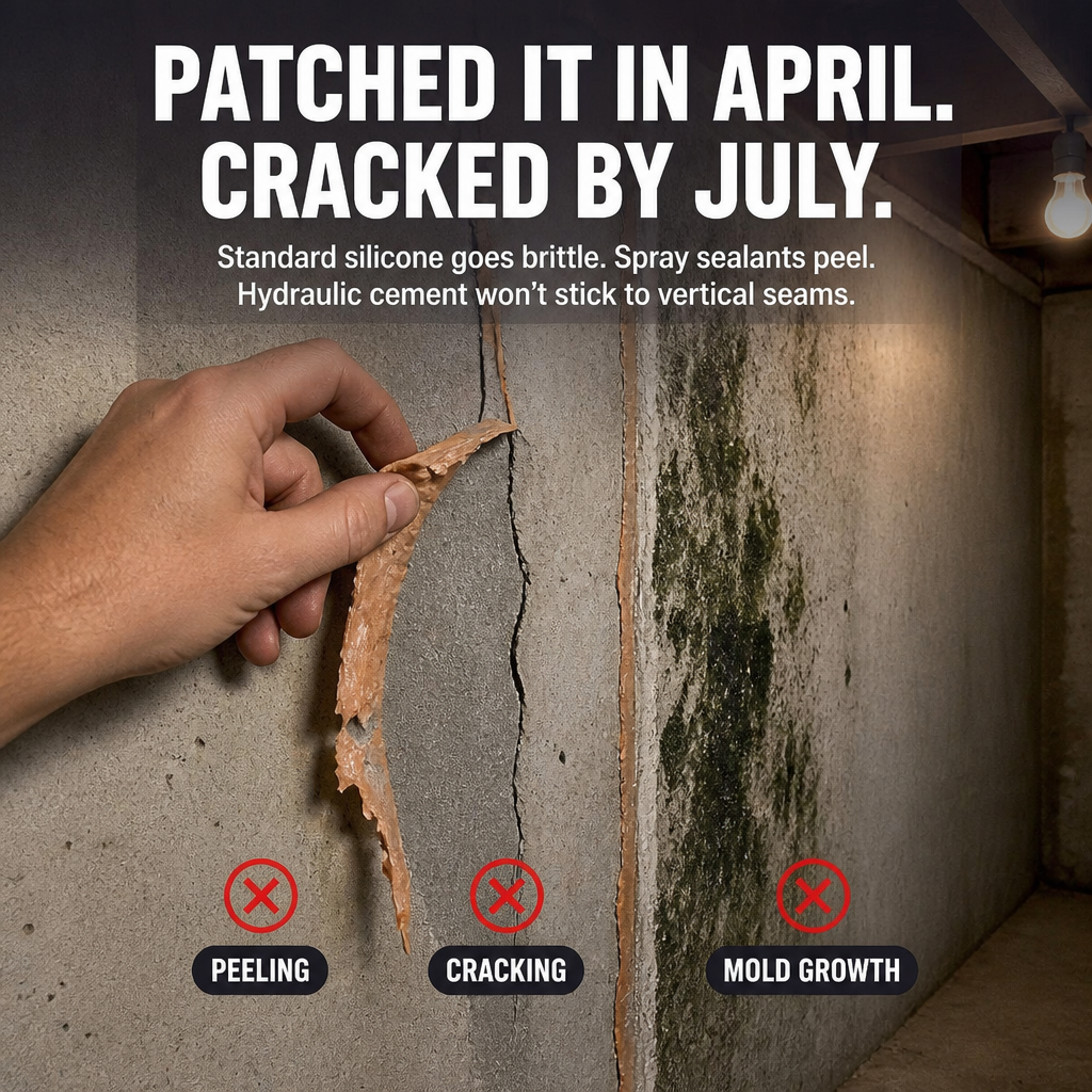 HydroGuard™ — Stop Recurring Cracks Fast, in Minutes Not Days