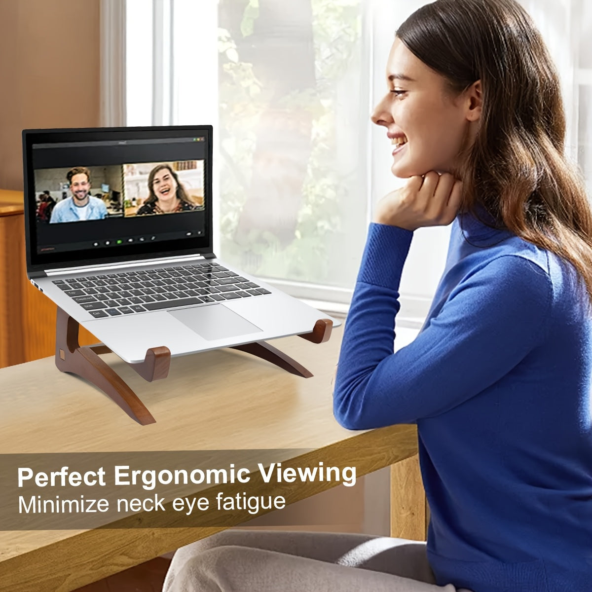 NaturalLift – Stylish Ergonomic Laptop Riser
