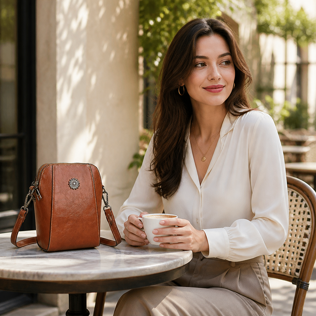 RadianceRidge™ Crossbody Bag — Own Every Moment with Unshakable Style and Effortless Organization