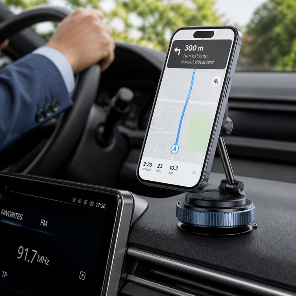 GripTitan™ — Command Every Drive with Rock-Solid Phone Security and Effortless Control