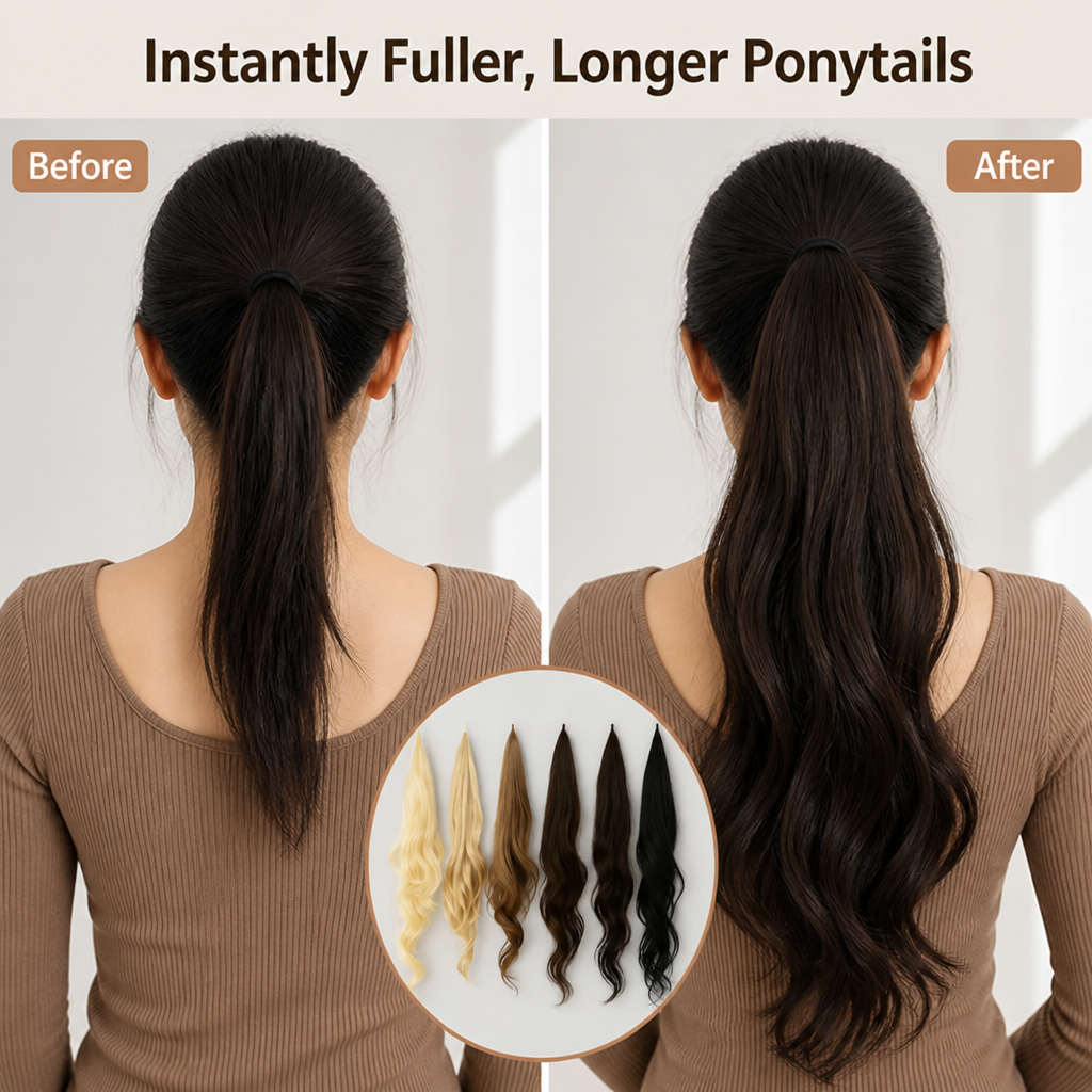LushLift™ — Instantly Fuller, Longer Ponytails That Boost Your Confidence All Day