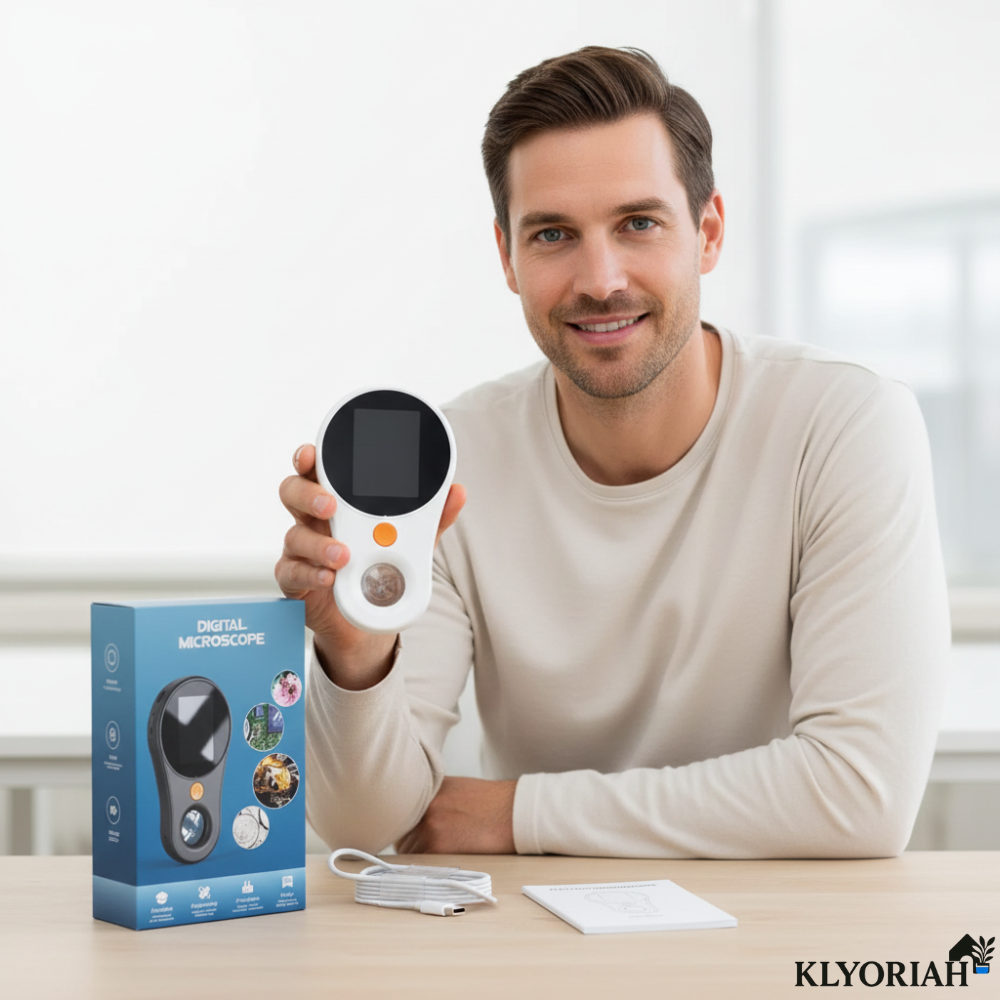 Digital Microscope featuring 2-Inch Screen and Magnification