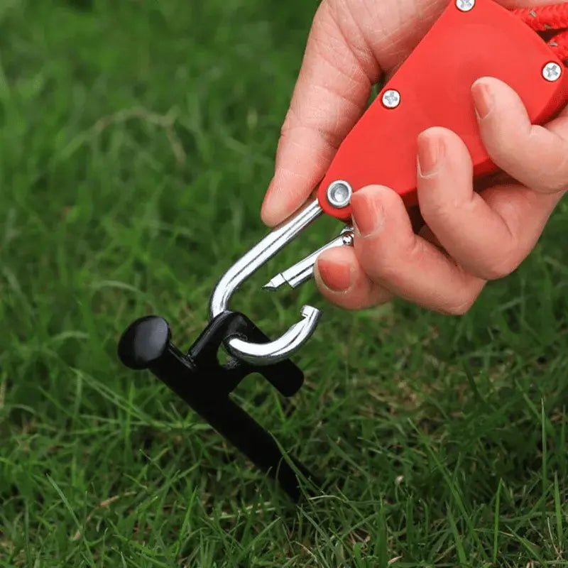 Windproof Tension Rope with Reflective Thread – 1+1 Offer for Outdoor Gear