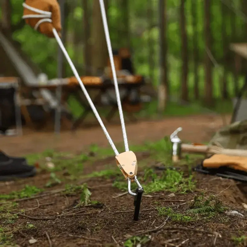 Windproof Tension Rope with Reflective Thread – 1+1 Offer for Outdoor Gear