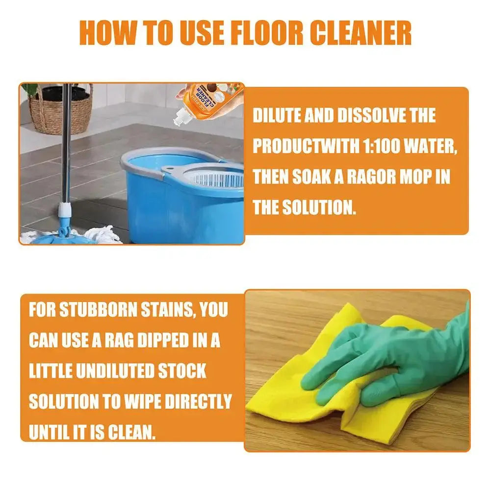 Floor Cleaner with Fresh Lemon Scent - Buy One Get One Free