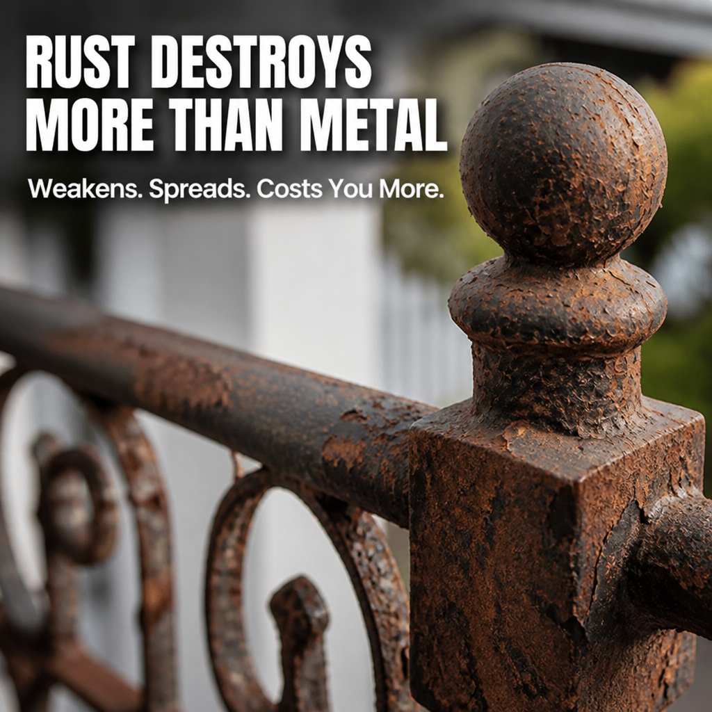 CorroGuard™ — Melt Rust Fast and Lock in Lasting Metal Strength