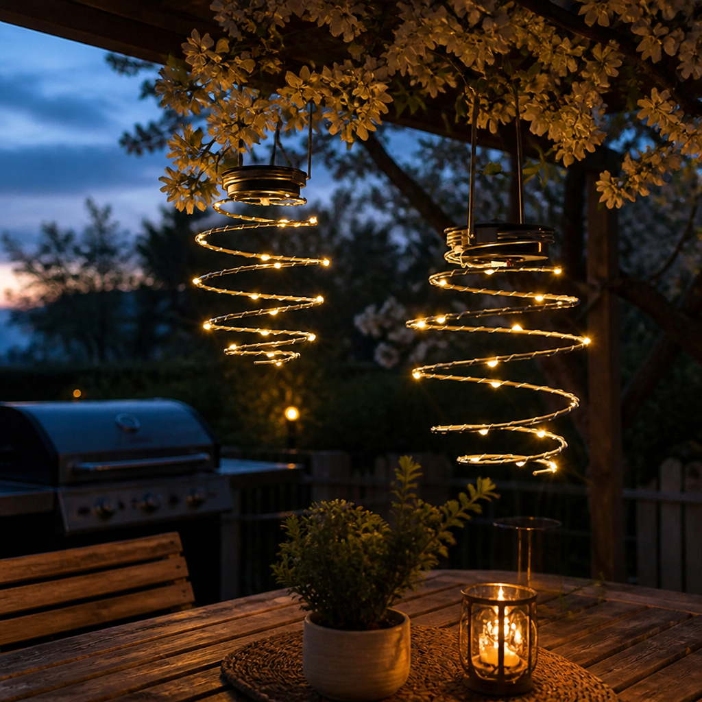 RadiantCurl™ — Transform Any Outdoor Space into a Warm, Wire-Free Glow of Cozy Elegance