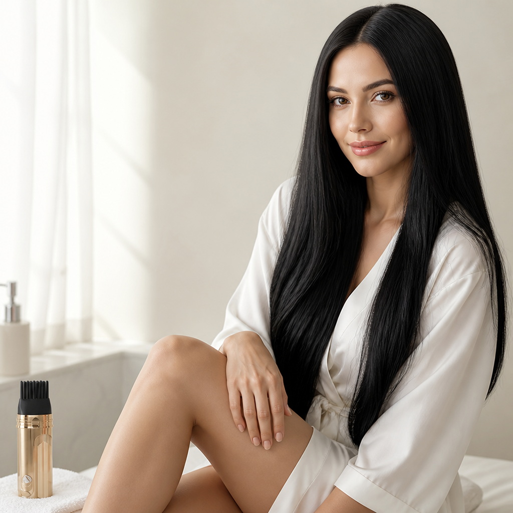 SilkaSleek™ — Effortless Gray Cover that Revives Your Natural Shine and Confidence