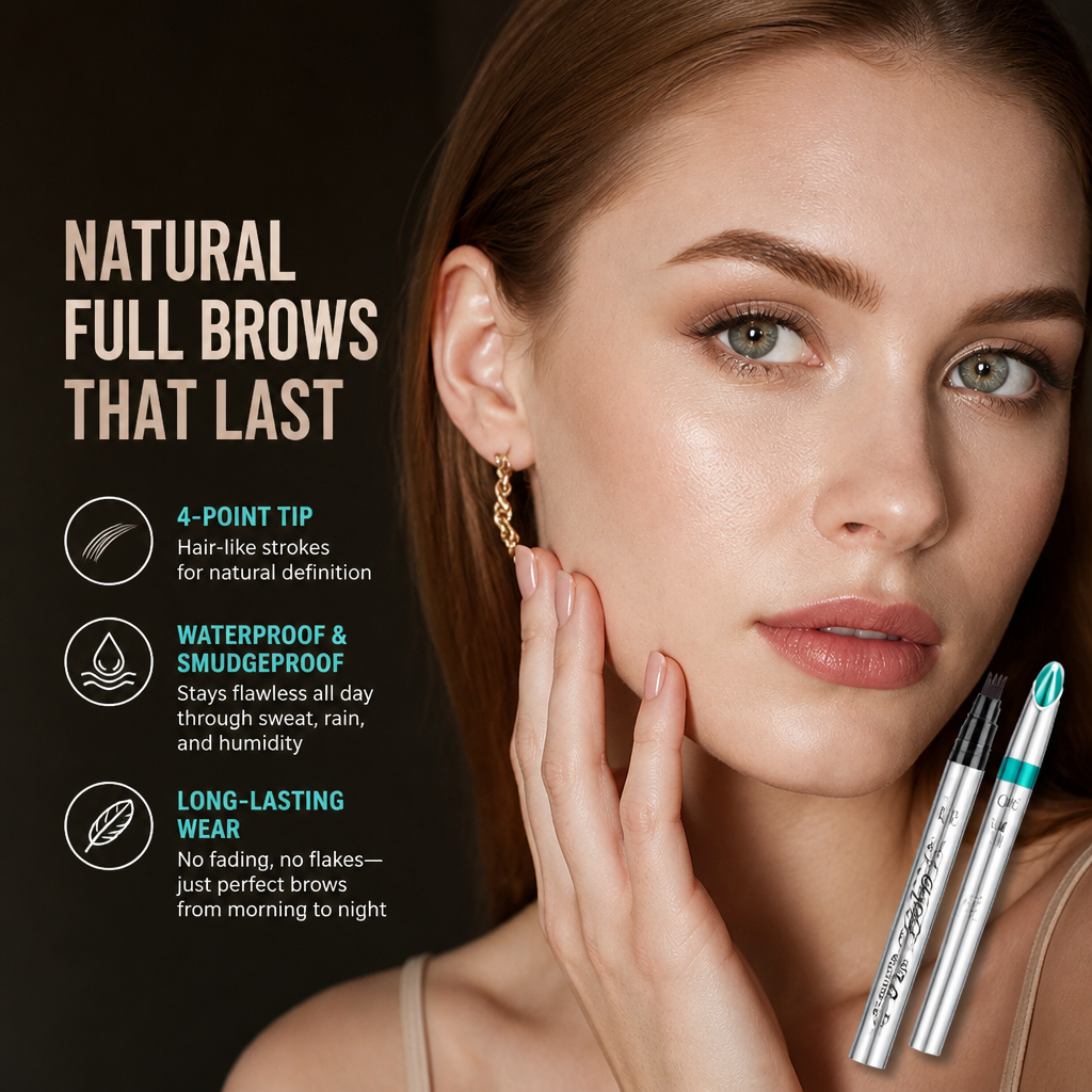 BrowMaster™ — Effortless, Naturally Full Brows That Stay Perfect All Day Long