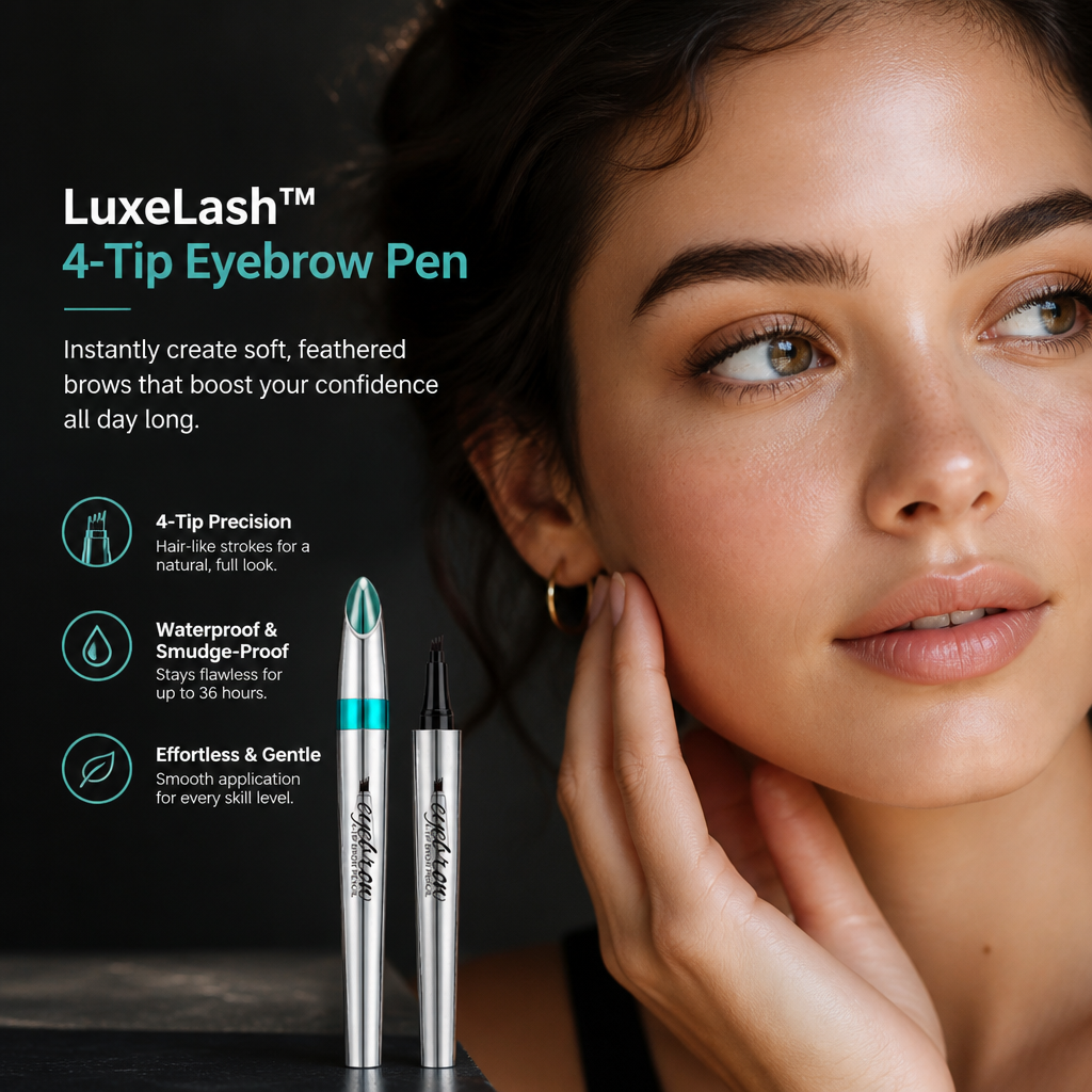 LuxeLash™ — Instantly Create Soft, Feathered Brows That Boost Your Confidence All Day Long