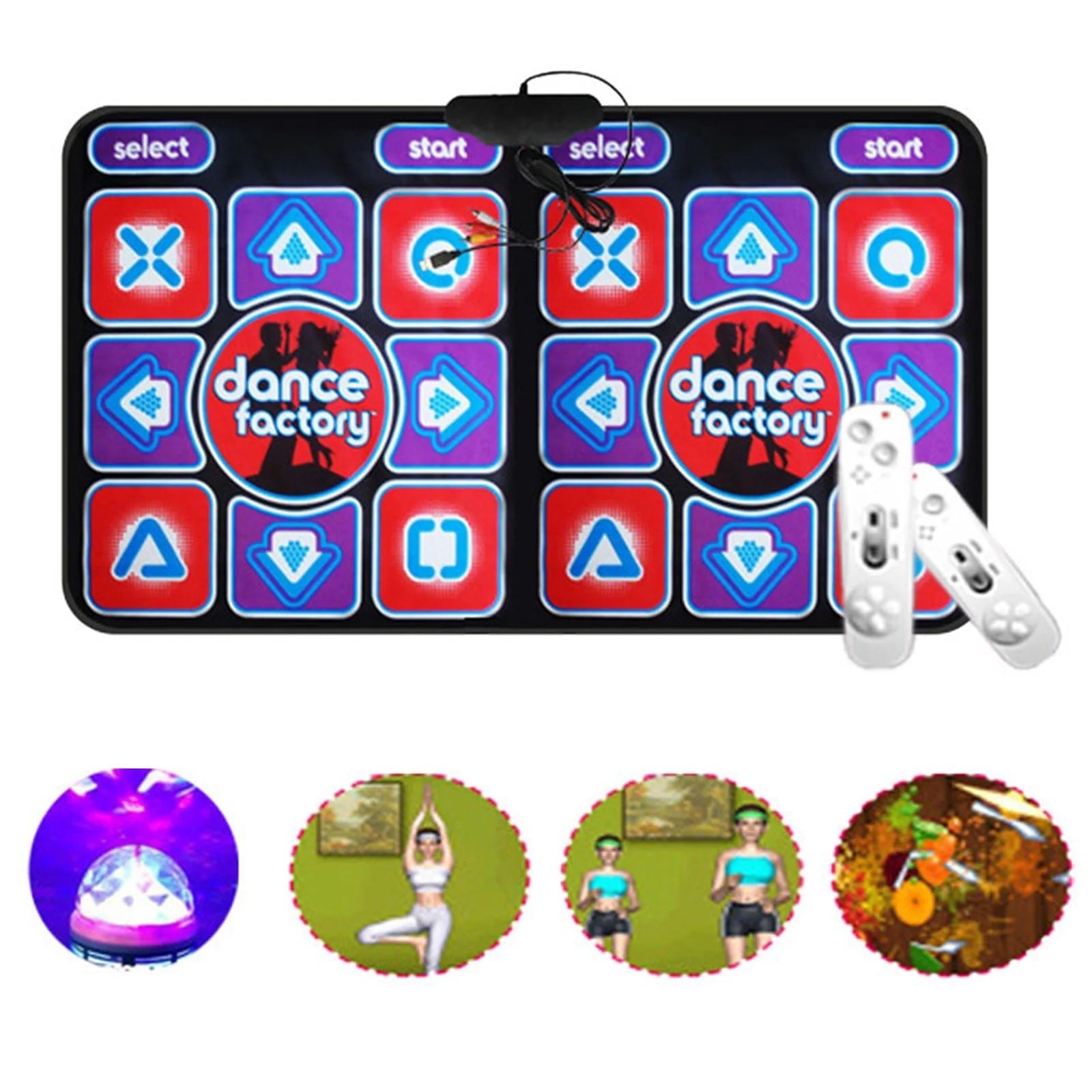 Family-Friendly Dual Dance Platform with Remote – Slip-Resistant Fun for Everyone