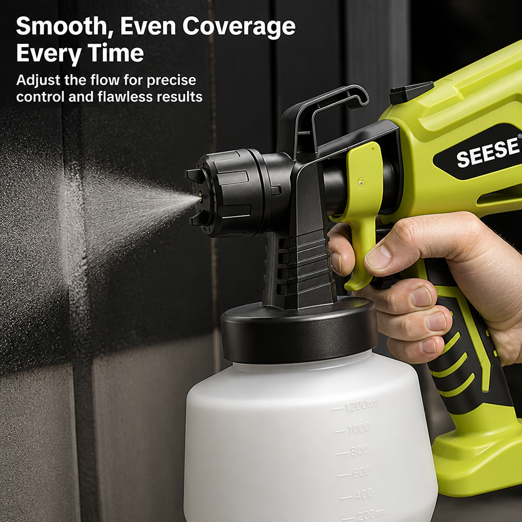 TitanSpray™ — Effortless Precision That Turns Any Surface Into a Work of Art