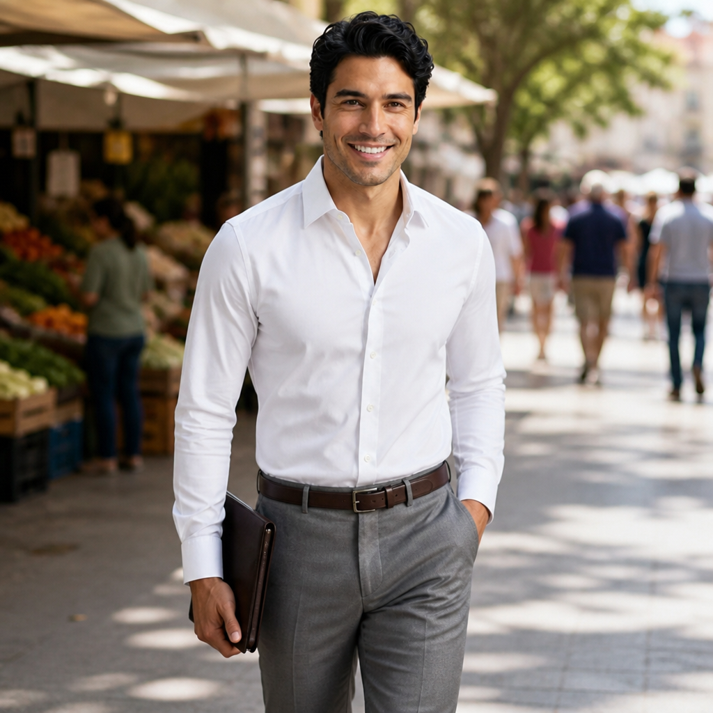 VeroForma™ Shirt — Own Every Moment with Effortless Sharpness and All-Day Confidence