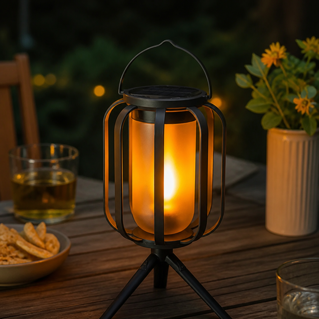 LumenAura™ Lantern — Sun-Powered Glow That Turns Every Night into Warm, Magical Memories