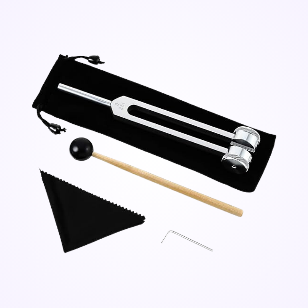 128 Hz Tuning Fork for Relaxation and Healing Benefits