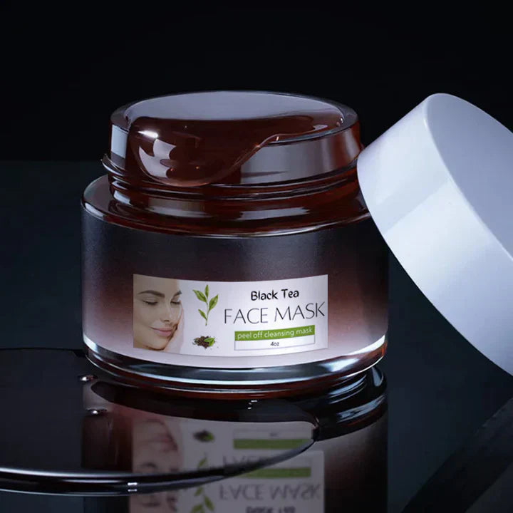 Revitalizing Black Tea Peel-Off Mask for Radiant Skin