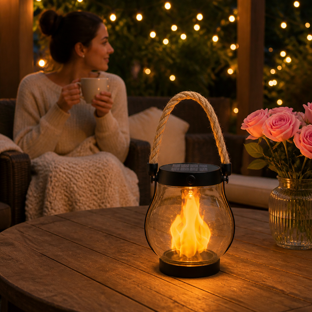 LumaFlick™ — Ignite Endless Cozy Nights with Effortless, Real Flame Warmth