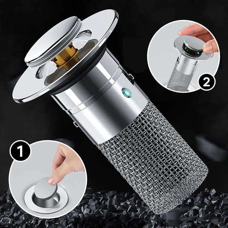 Ultimate Drain Protector | Stainless Steel Hair Catcher