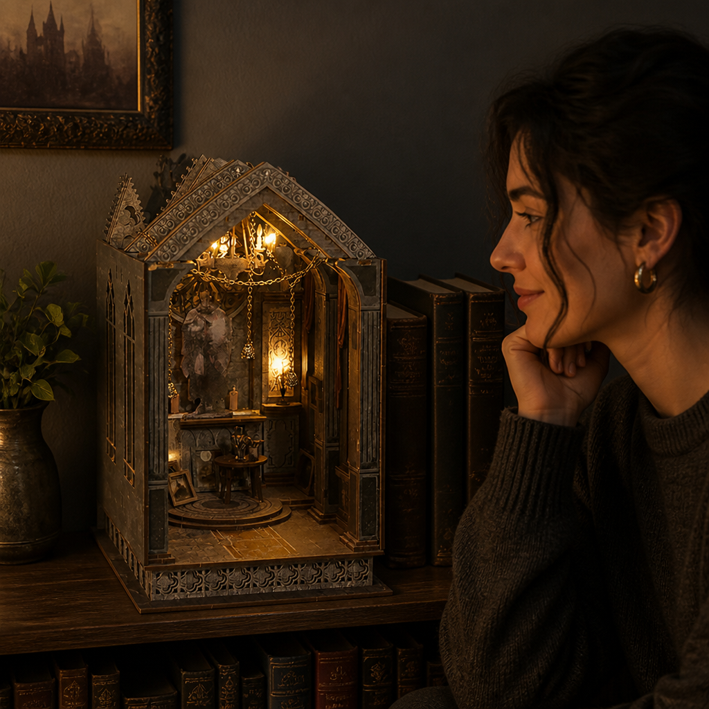 ShadowHaven™ — Transform Your Shelf into a Living, Candlelit Fantasy Realm