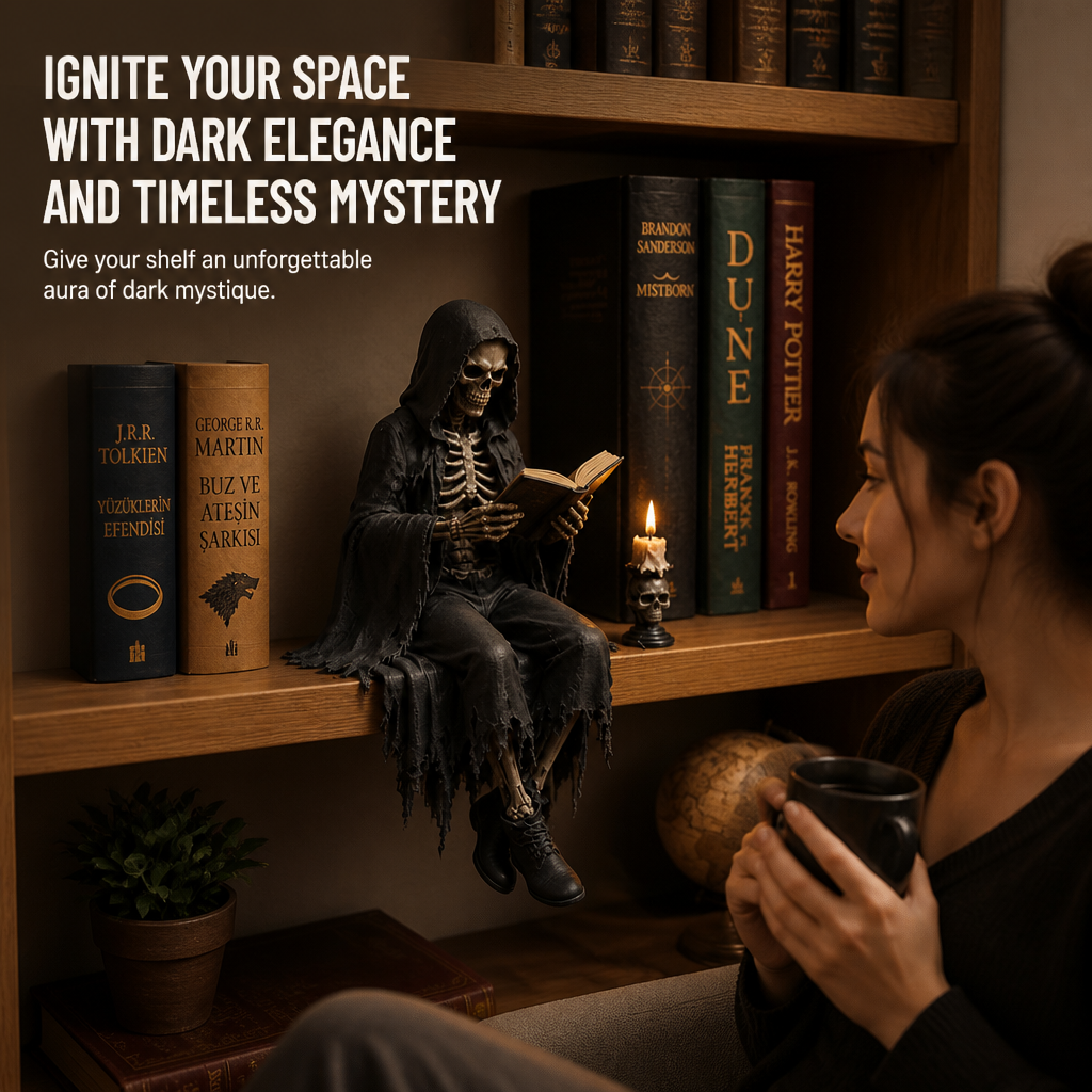 ObscuraSentinel™ — Ignite Your Space with Dark Elegance and Timeless Mystery