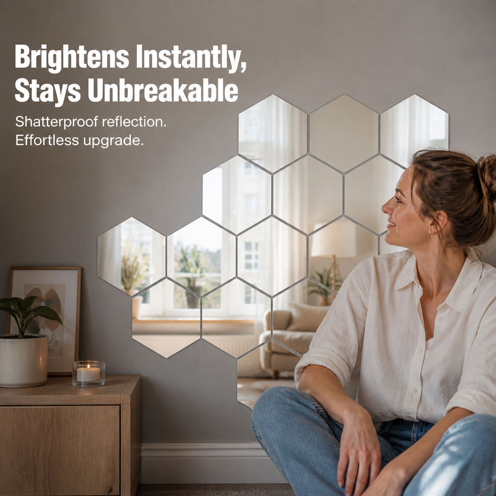 LumiFlex™ — Instantly Brighten and Safeguard Your Space with Unbreakable Style