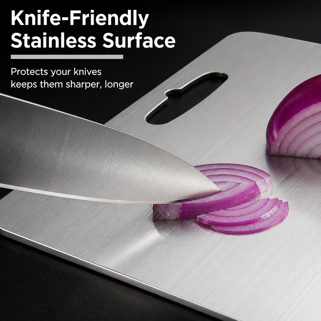 EdgeForge™ — Keep Your Knives Sharp and Your Kitchen Spotless with Effortless Prep
