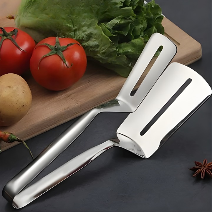 2-in-1 Kitchen Tool – Reversible Grabber in Stainless Steel