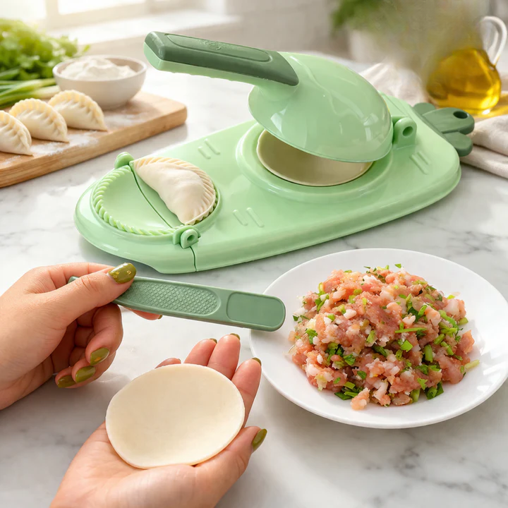 2-in-1 Dumpling Shaper – Create and Seal Easily