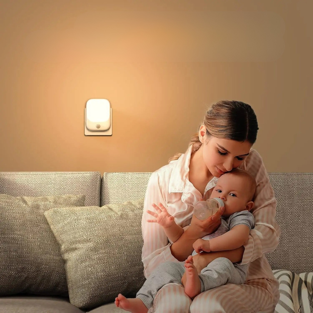 Smart Motion-Activated Night Light with Automatic Dimming