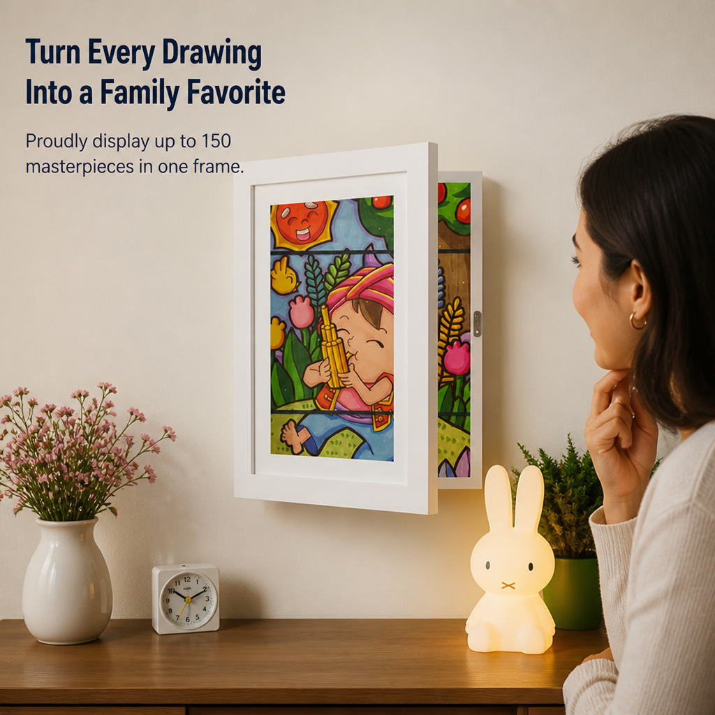 CanvasNest™ — Transform Chaos into a Proud Gallery of Priceless Childhood Moments