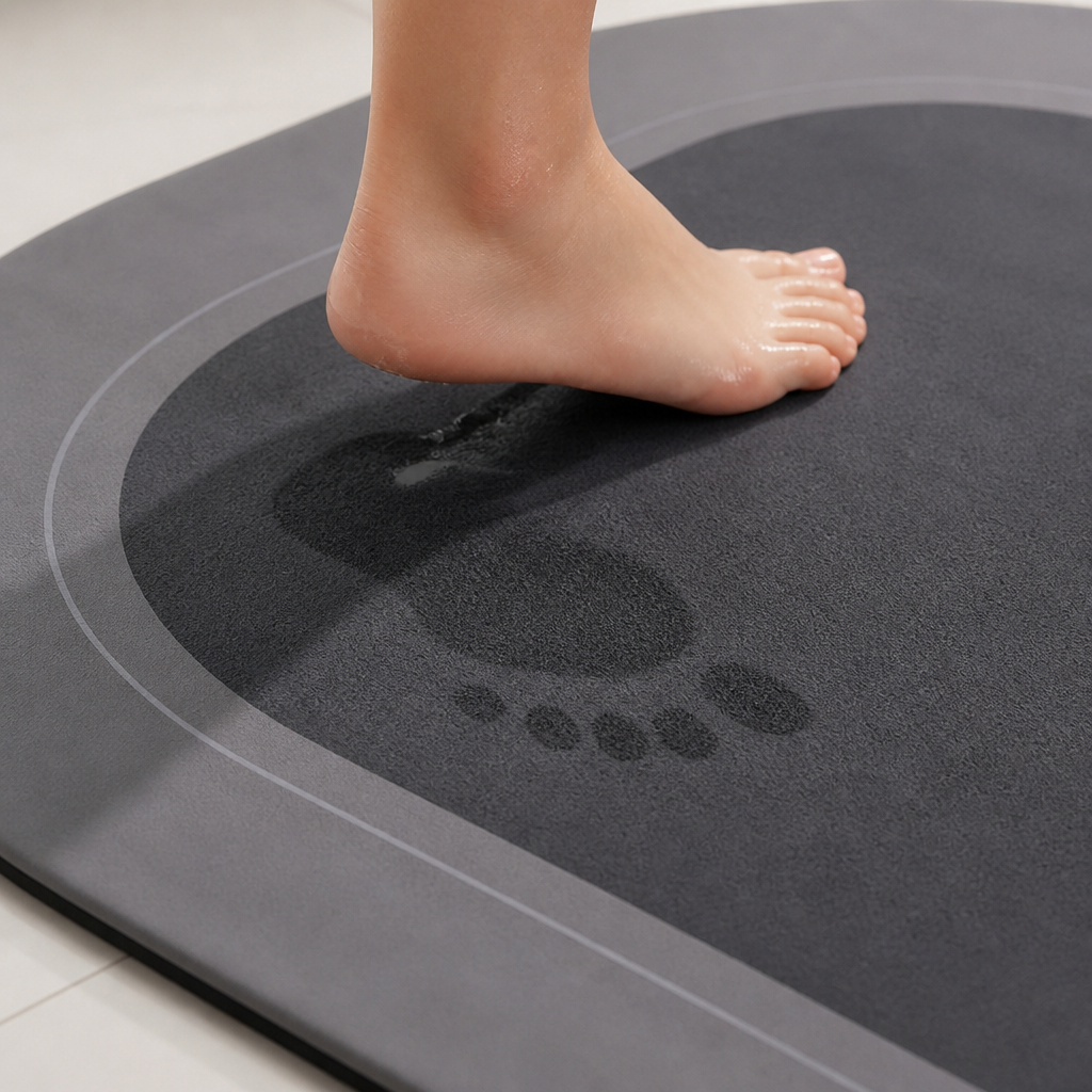 DrySure™ Quick-Dry Mat — Step Confidently Into a Safer, Fresher Bathroom Every Time