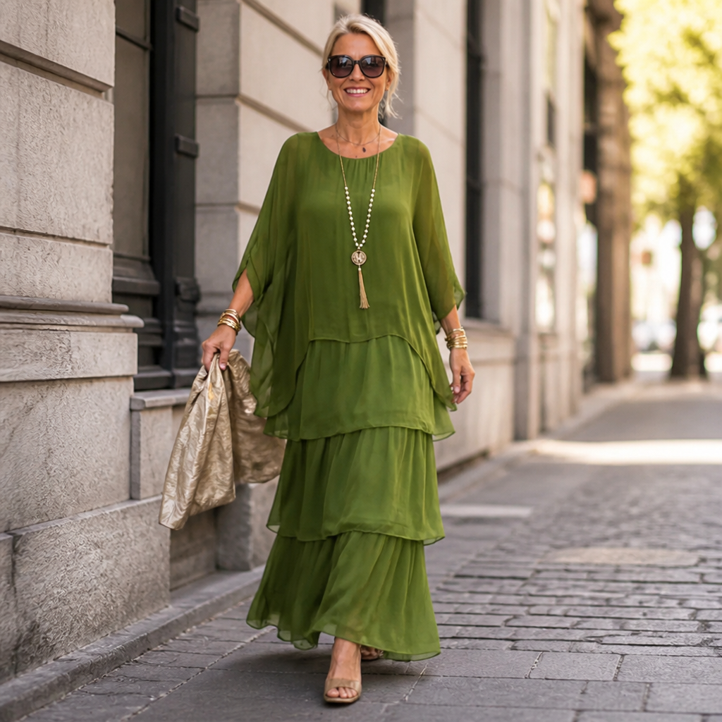 VeroLuxe™ Flow Dress — Own Every Moment with Effortless Comfort and Bold Confidence