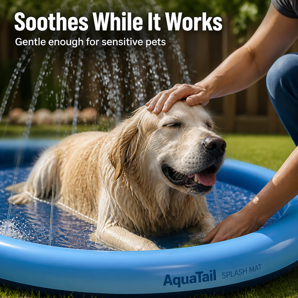 AquaTail™ Splash Mat — Unleash Endless Cool, Tough Fun for Your Dog’s Best Summer Ever