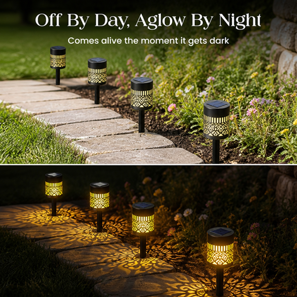 SolarAura™ Mandala Light — Transform Your Nights into a Spellbinding Oasis of Calm and Eco-Friendly Glow