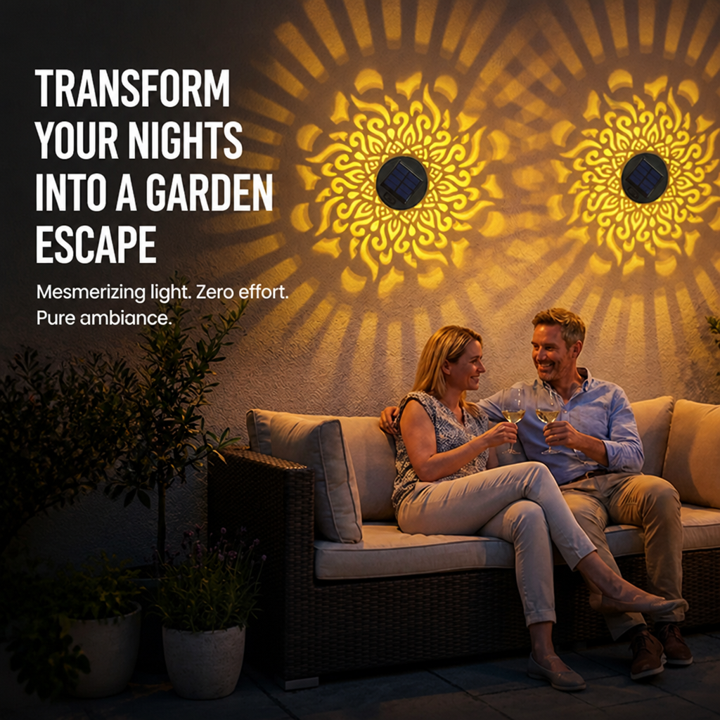 LumiAura™ — Transform Your Nights into a Mesmerizing Garden Escape