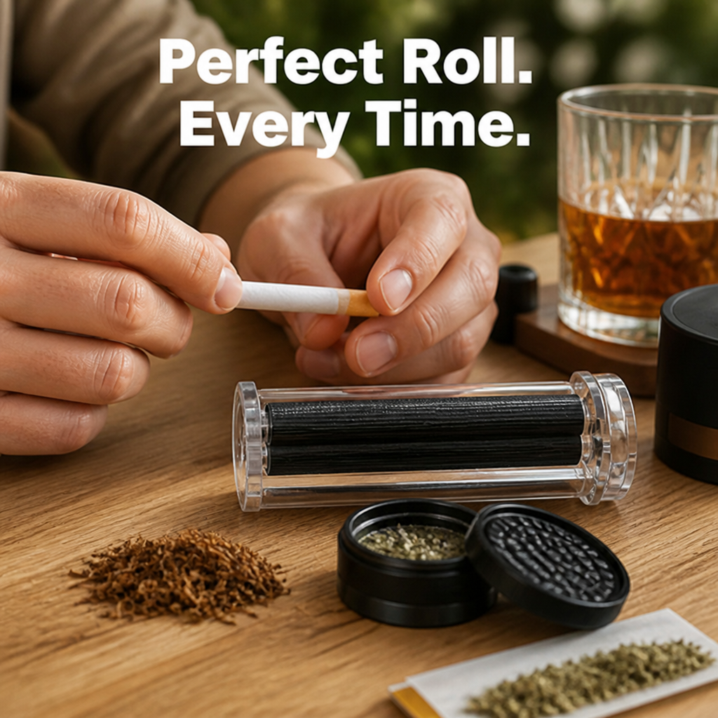 VibeRoller™ — Effortless Perfect Rolls That Make Every Smoke Unforgettable